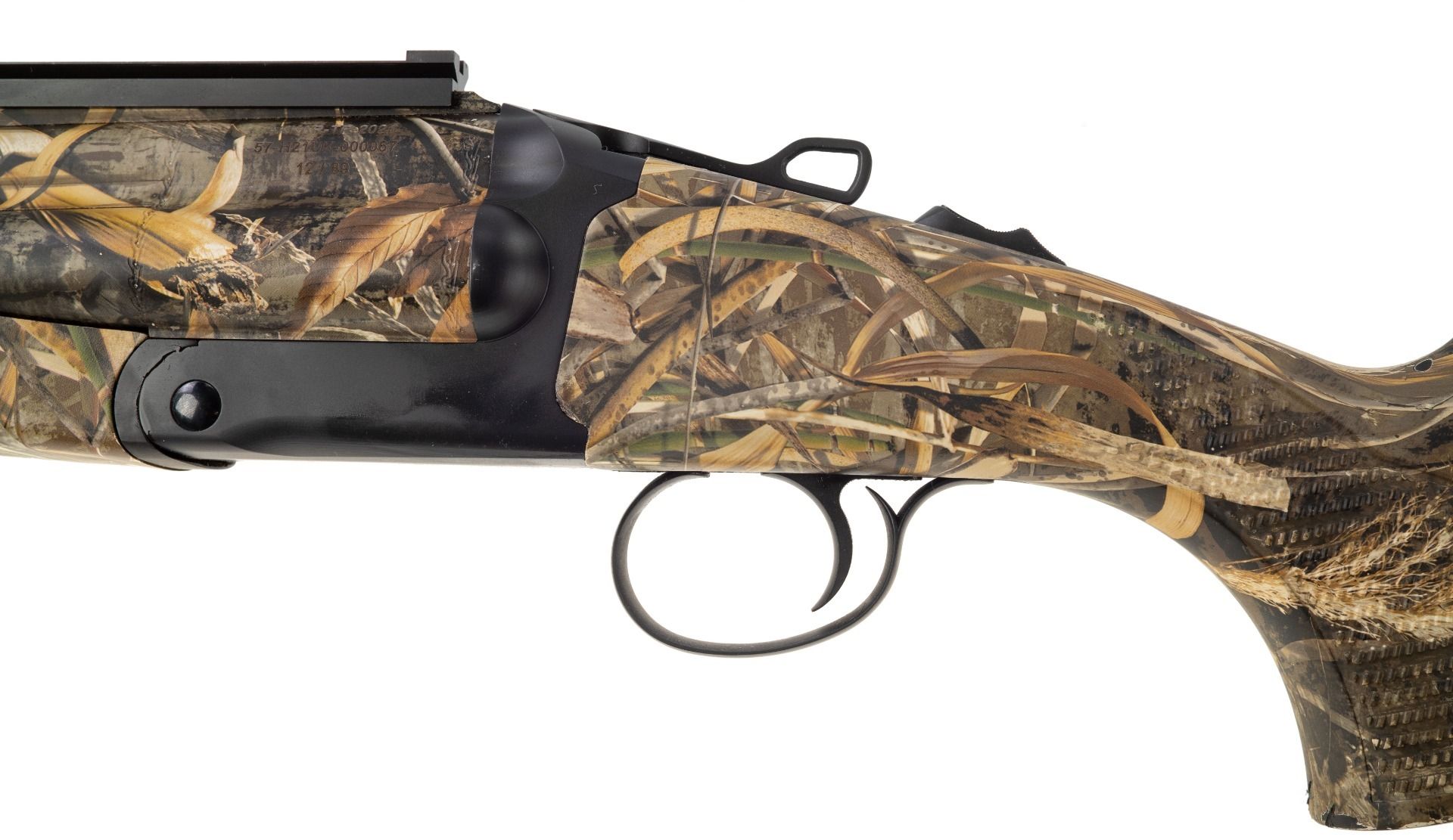 FUSIL CANARDOUZE TRIPLE - LUGER 312 GABION UNLIMITED - C/12/89 - SYNTHÉTIQUE CAMO MAX 5 – Image 4