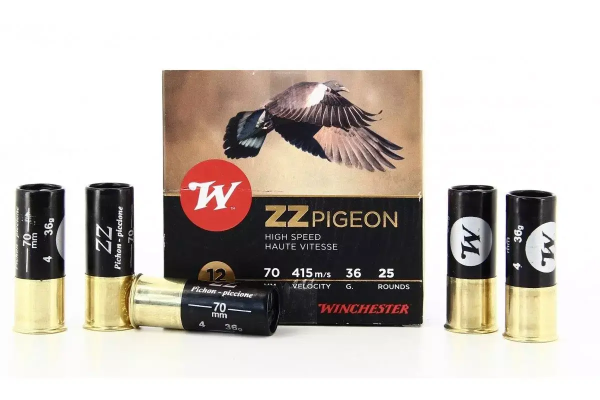 Cartouches de chasse winchester zz pigeon - 36g - cal.12
