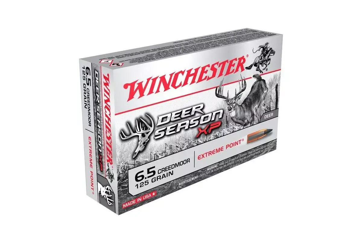 MUNITION WINCHESTER DEER SEASON EXTREME POINT 6.5 CREEDMOOR 125GR
