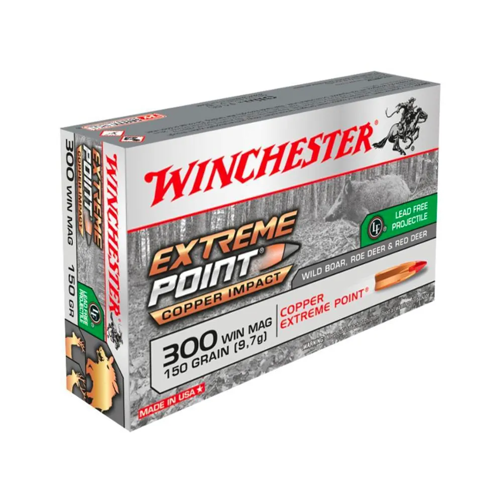 20 munitions Winchester Extreme point .300 WM 150 gr