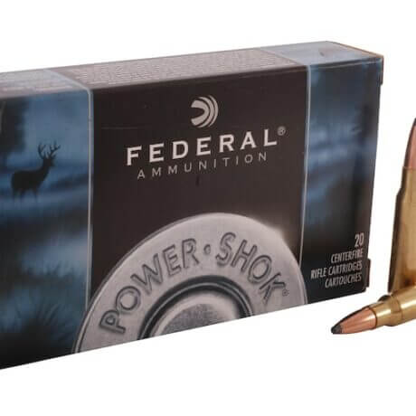Munitions Federal Power-Shok 308 Winchester 150 Grain Soft Point