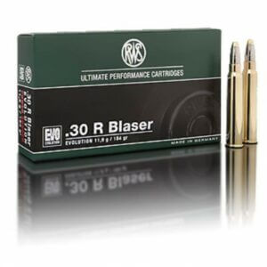 MUNITIONS RWS .30R BLASER KS 150 GRAINS