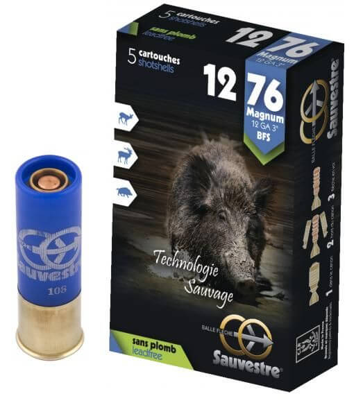 Sauvestre 12/76 Magnum Shotgun Bullet