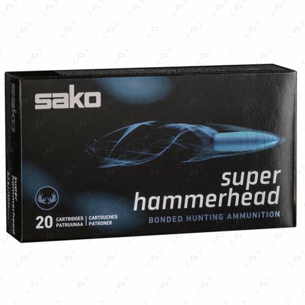 Munitions SAKO Cal. 300 Win. Mag. SUPER HAMMERHEAD 11.7g 180 Gr /20