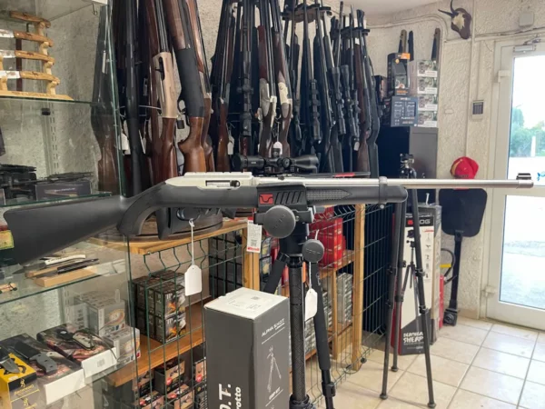 CARABINE SEMI AUTO RUGER MOD 10/22 TAKEDOWN INOX CAL 22LR