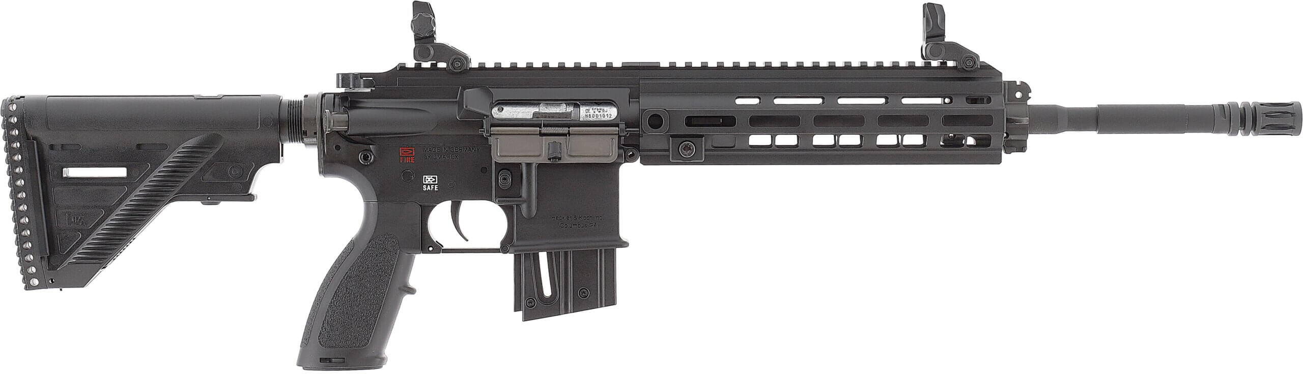 Carabine semi-automatique HECKLER KOCH HK416 Rifle Black 16" cal.22 Lr