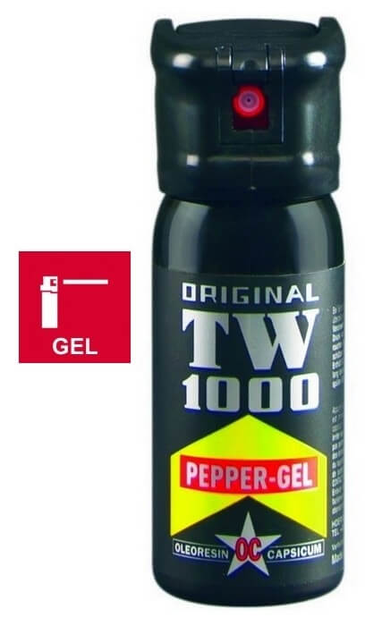 Bombe au poivre Gel TW1000 - 50 ml