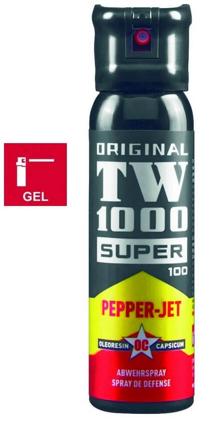 Bombe au poivre Jet Super TW1000 - 100 ml