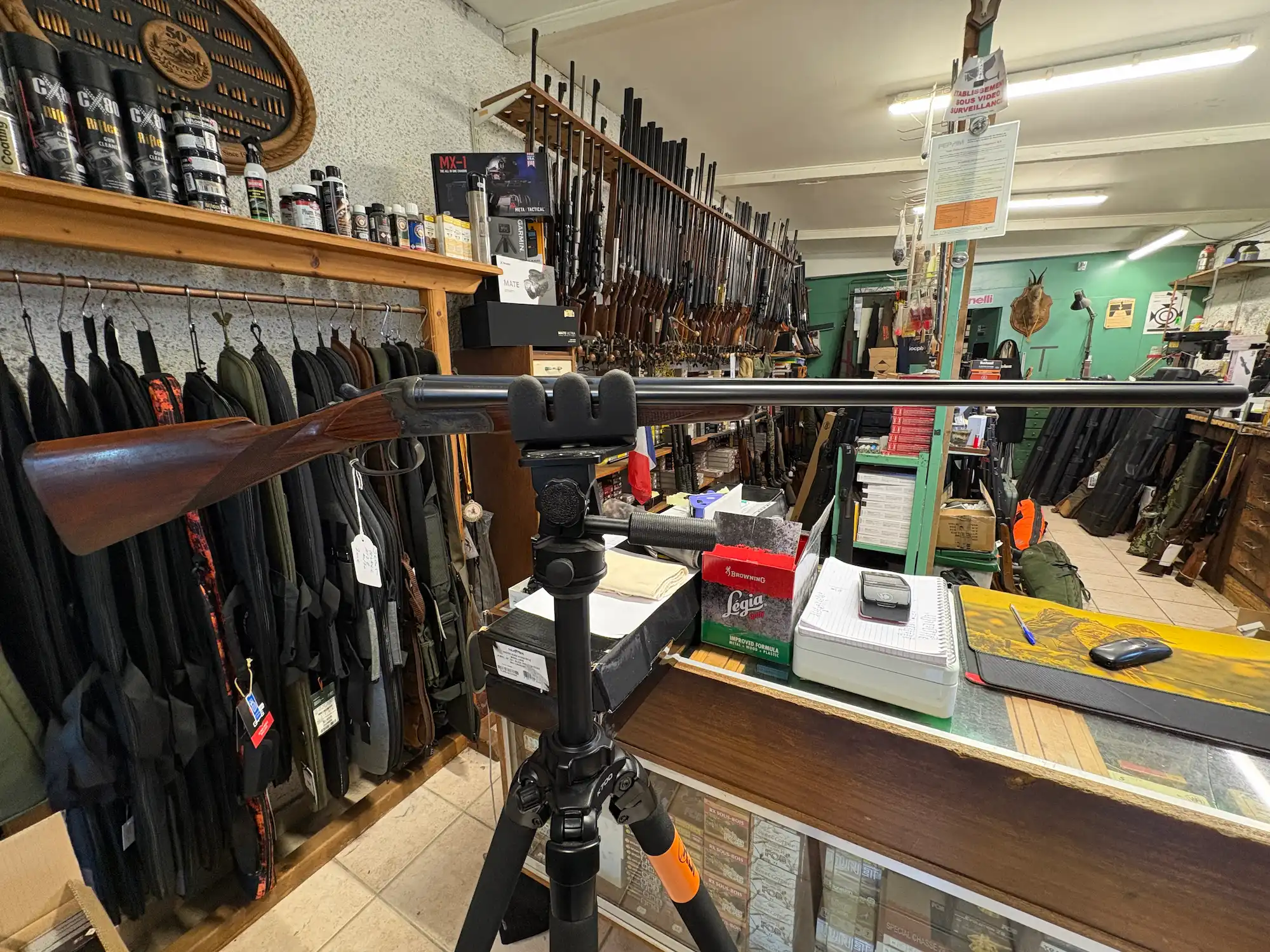 fusil juxtaposé Merkel 117 E calibre 20/70