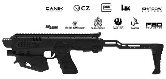 MEVOPSTKBK - Kit de conversion MCK EVO pour plusieurs modèles - Noir