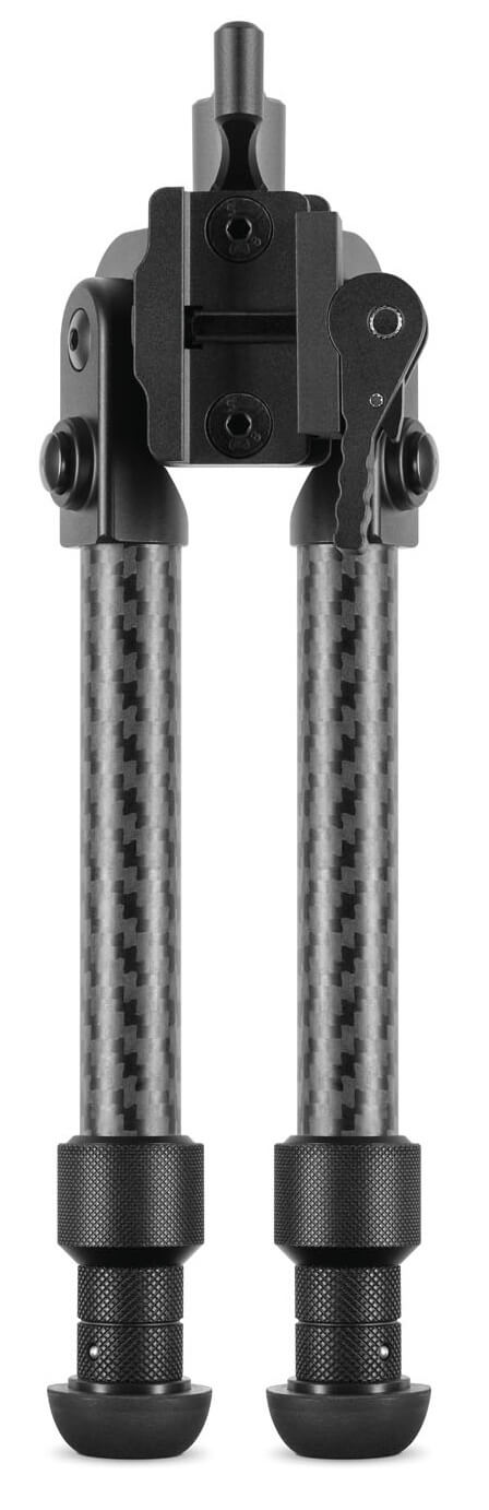 Bipied HAWKE Carbon Fiber Pro Lisse PICATINNY 8-11"